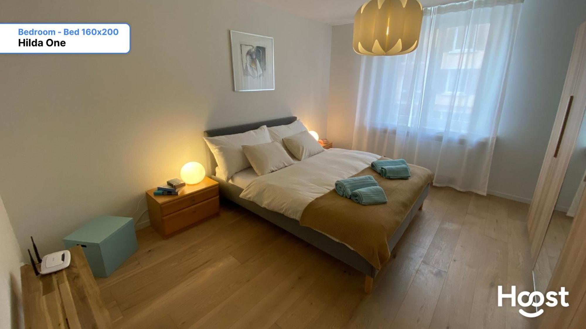 H1 With 4,5 Room, Bathroom, Kitchen, Central, Quiet & Modern With Office Zurich Ngoại thất bức ảnh
